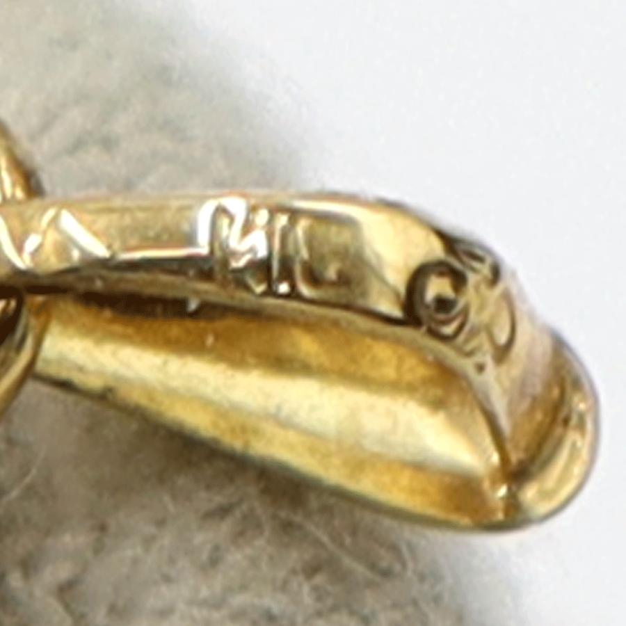 K18シトリンペンダントトップ 重量2.61g(石の重量含む) レディース(中古)