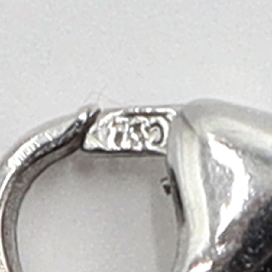 750オメガネックレス イエロー・ホワイト リバーシブル ネックレス長さ39cm 重量8.64g レディース(中古)