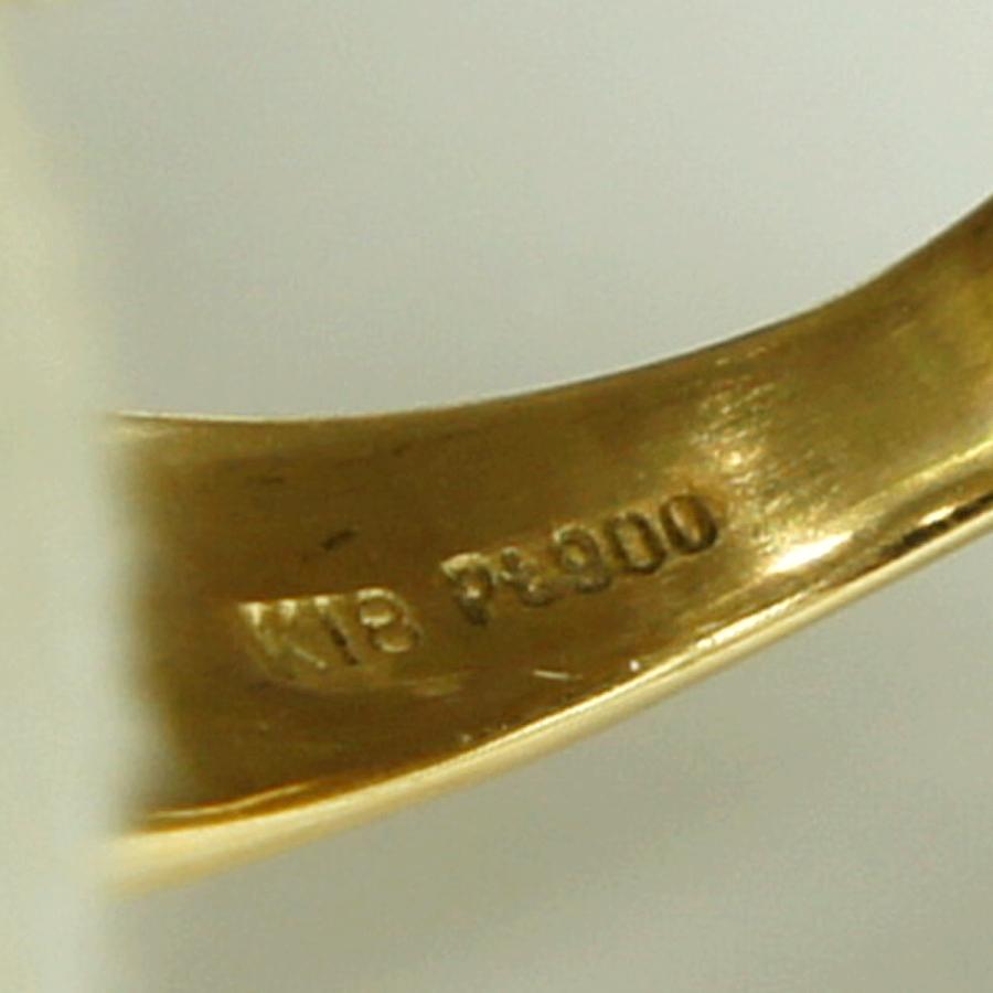 K18/Pt900ファッションリング リングサイズ11号 重量7.64g レディース(中古)
