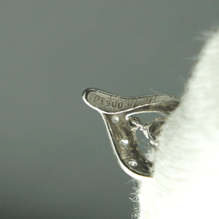 Pt900ダイヤペンダント D0.11ct 重量0.99g(石の重量含む)(中古)