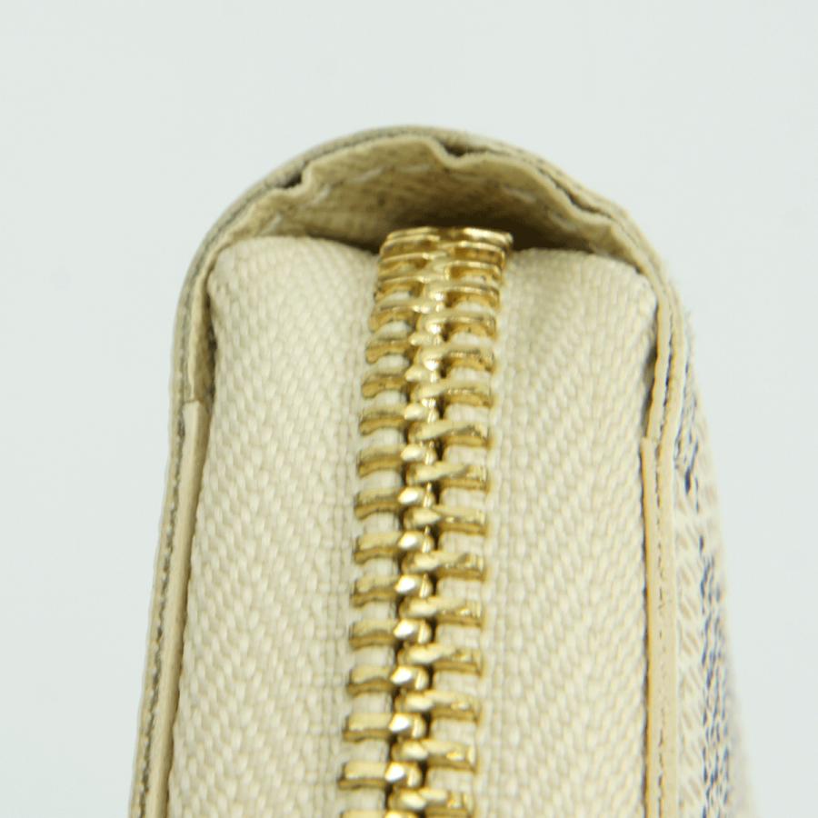 ルイヴィトン(LOUIS VUITTON)ダミエ アズール ジッピーウォレット N60019 長財布 レディース(中古)