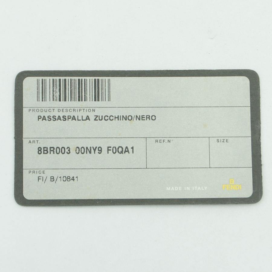 フェンディ(FENDI)ズッキーノ ワンショルダーバッグ 8BR003 ハンドバッグ ブラック レディース(中古)