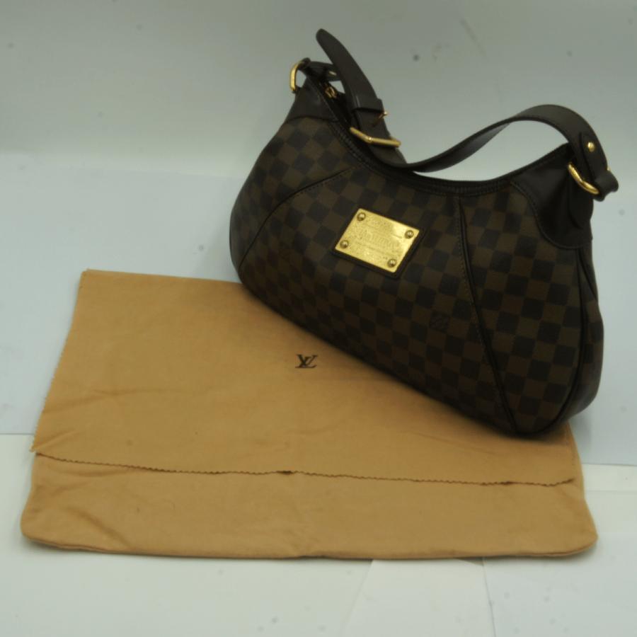 ルイヴィトン(LOUIS VUITTON)ダミエ テムズ GM N48181 ショルダーバッグ レディース(中古)