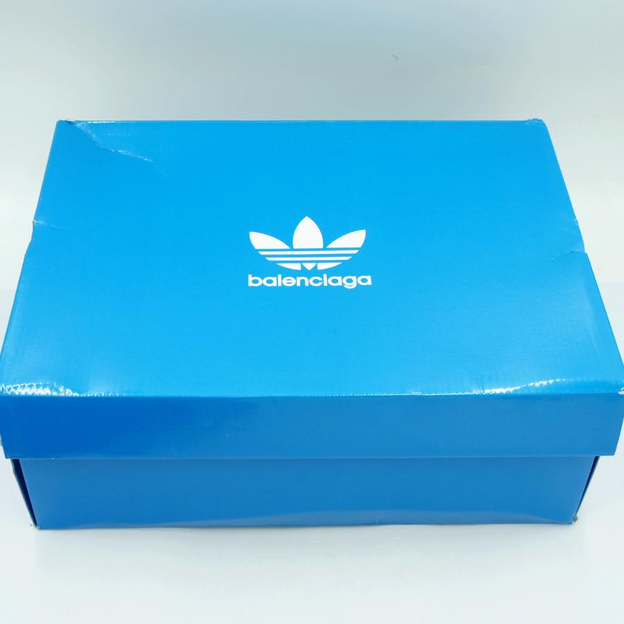バレンシアガ(BALEMCIAGA) × アディダス(ADIDAS) TRIPLE S サイズ37(24.5cm) 限定エディション 靴 ホワイト/ブラック/グレー メンズ レディース(中古)