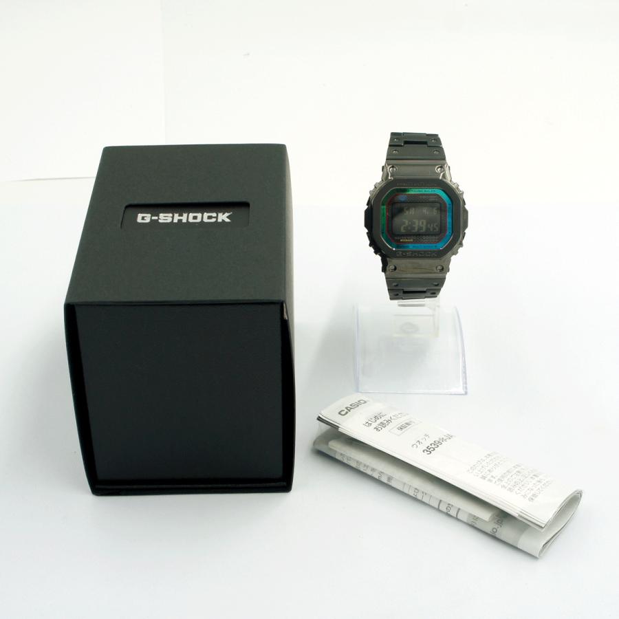 カシオ(CASIO)FULL METAL 5000SERIES GMW-B5000BPC-1JF ケース径49.3 × 43.2 × 13 mm タフソーラー メンズ レディース(中古)