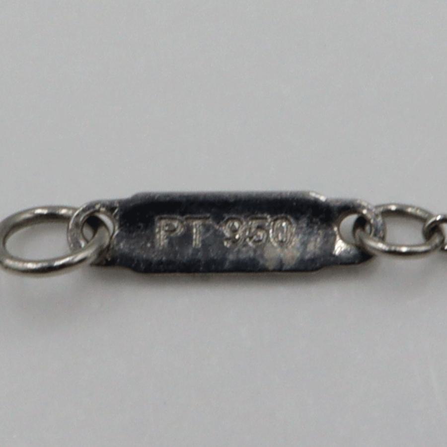 ティファニー(Tiffany & Co)Pt950ビクトリアパールネックレス 重量5.05g(石の重量含む) レディース(中古)