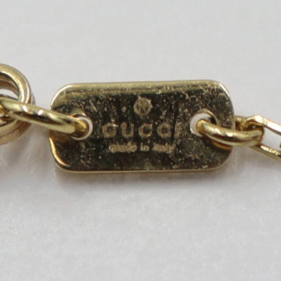 グッチ(GUCCI) K18YG ダブルGネックレス ネック長さ40cm 重量2.85g レディース(中古)