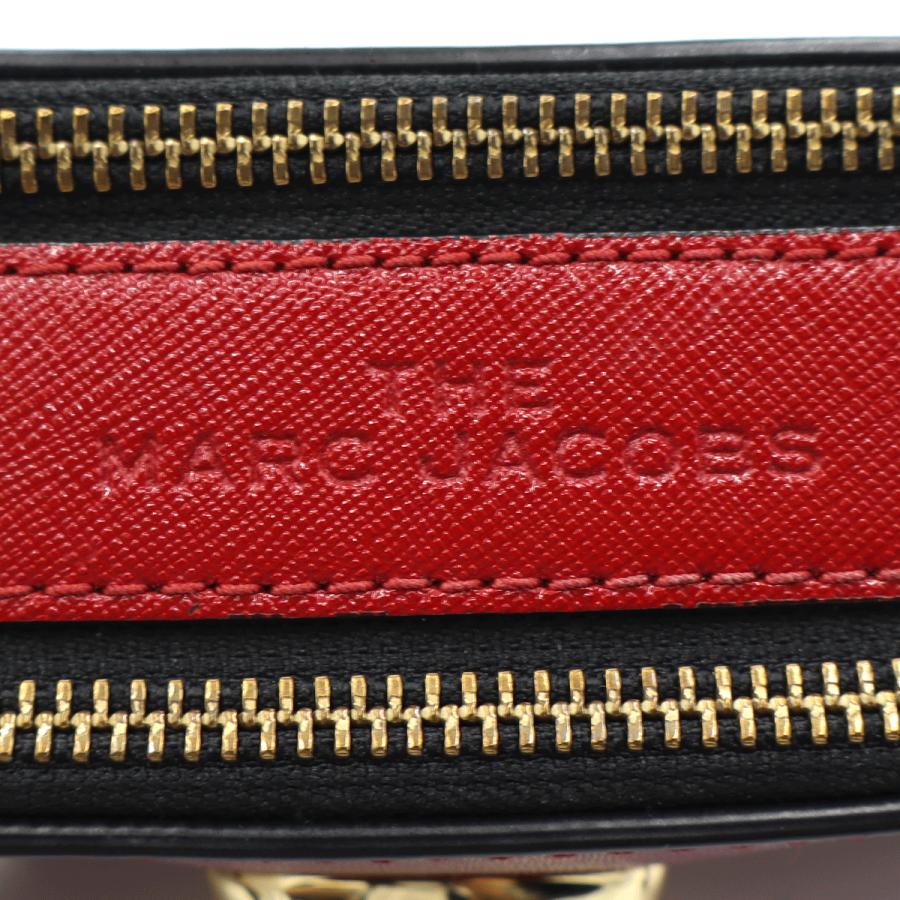 マーク ジェイコブス(Marc Jacobs) ザ スナップショット M0012007 ダブルJロゴ ショルダーバッグ レッド レディース(中古)
