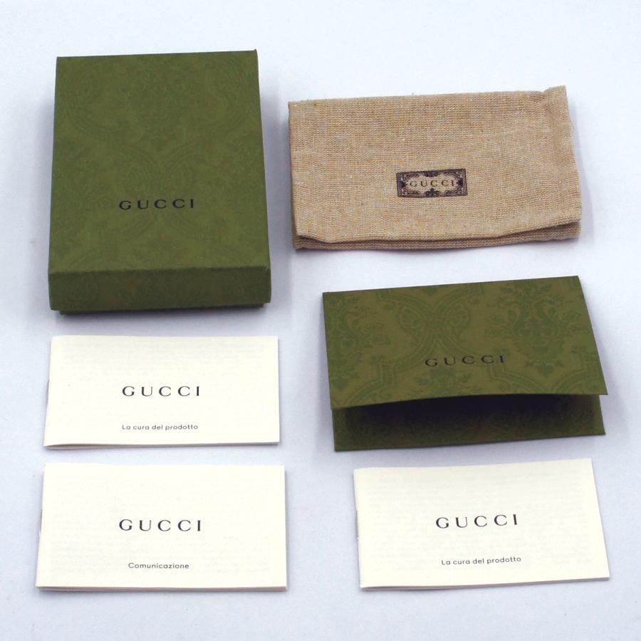 グッチ(GUCCI)キングスネーク プリント GGスプリーム カードケース 451277 メンズ レディース(中古)