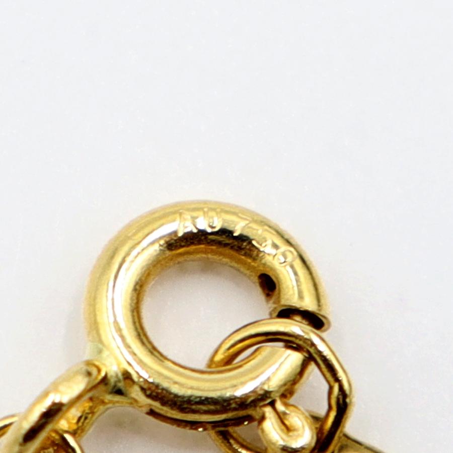 ティファニー(Tiffany & Co.) 750インフィニティ ダブルチェーン 重量4.79g ゴールド レディース(中古)