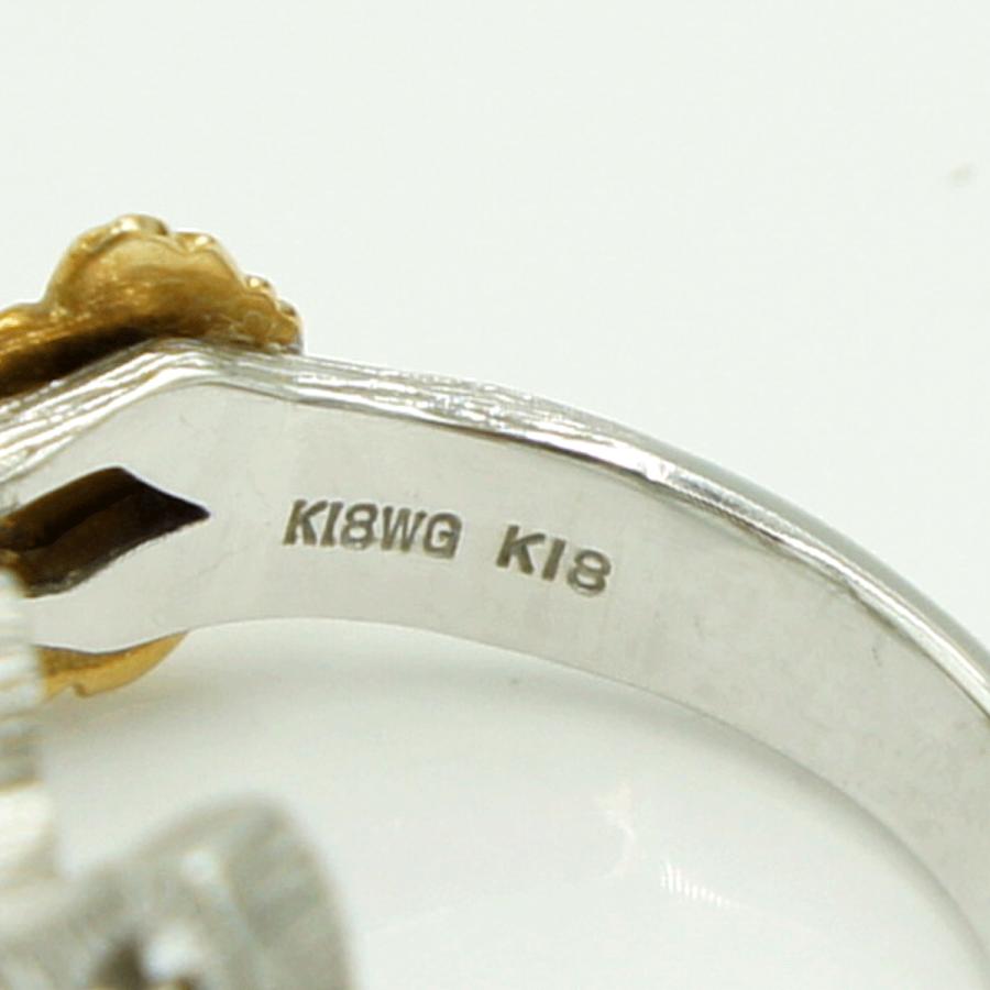 水野 薫子(ミズノ カオルコ)K18WG/K18タンザナイトリング T0.37ct リングサイズ12号 重量7.14g(石の重量含む) レディース(中古)