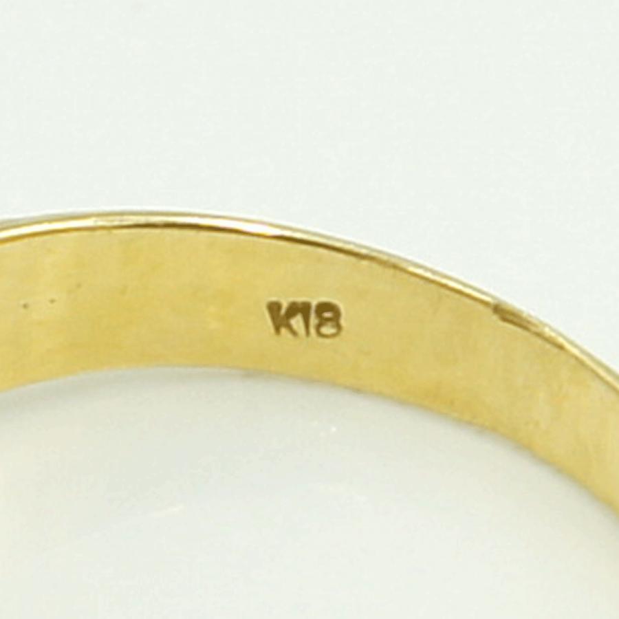 K18ファッションリング「キャット」 リングサイズ11号 重量4.49g レディース(中古)