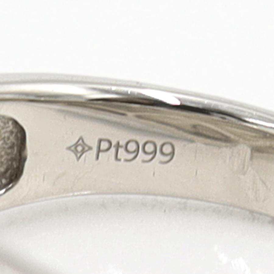 Pt999デザインリング リングサイズ16号 重量11.66g レディース(中古)
