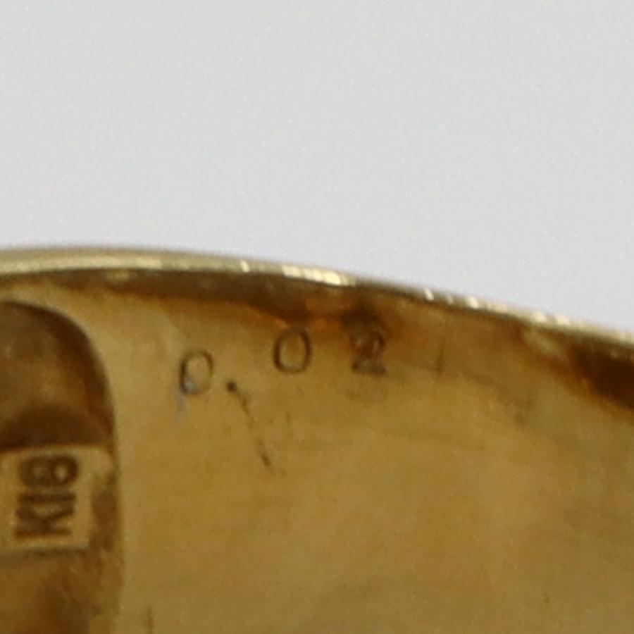 K18/Pt900デザインリング スリーカラー 「ゾウ」 リングサイズ12号 重量9.39g レディース(中古)