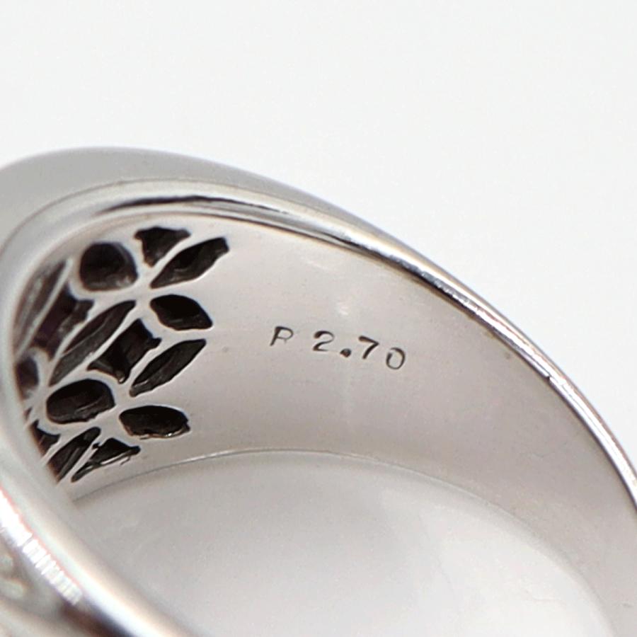 K14ルビーダイヤリング R2.70ct D0.18ct サイズ12号 重量8.69g(石の重量含む) レディース(中古)