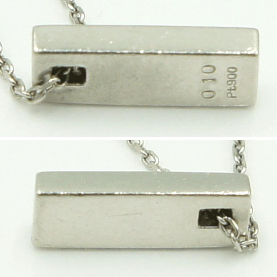 バーバリー(BURBERRY) Pt900/Pt850サファイアダイヤモンドネックレス ネックレス長さ 約39.5cm S0.10ct D0.10ct 重量5.41g(石の重量含む) レディース(中古)