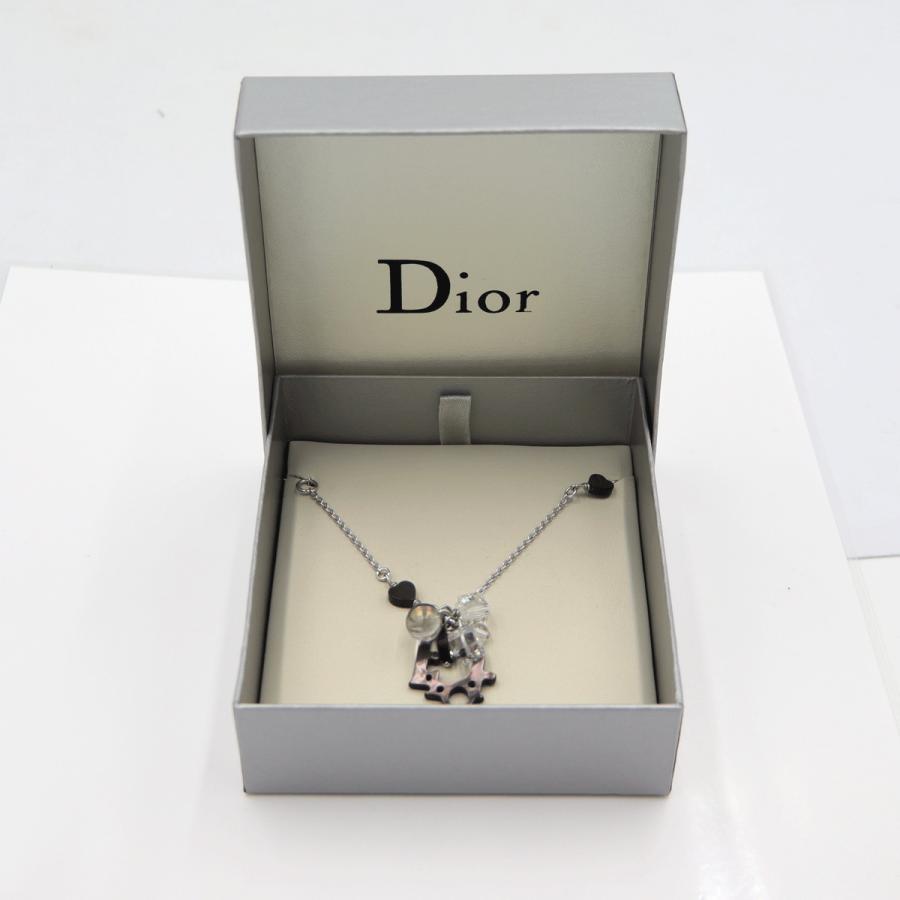 ディオール(Dior) Diorロゴ ハートキューブ ブレスレット 腕回り:約20cm 重さ:5.76g アクセサリー レディース(中古)