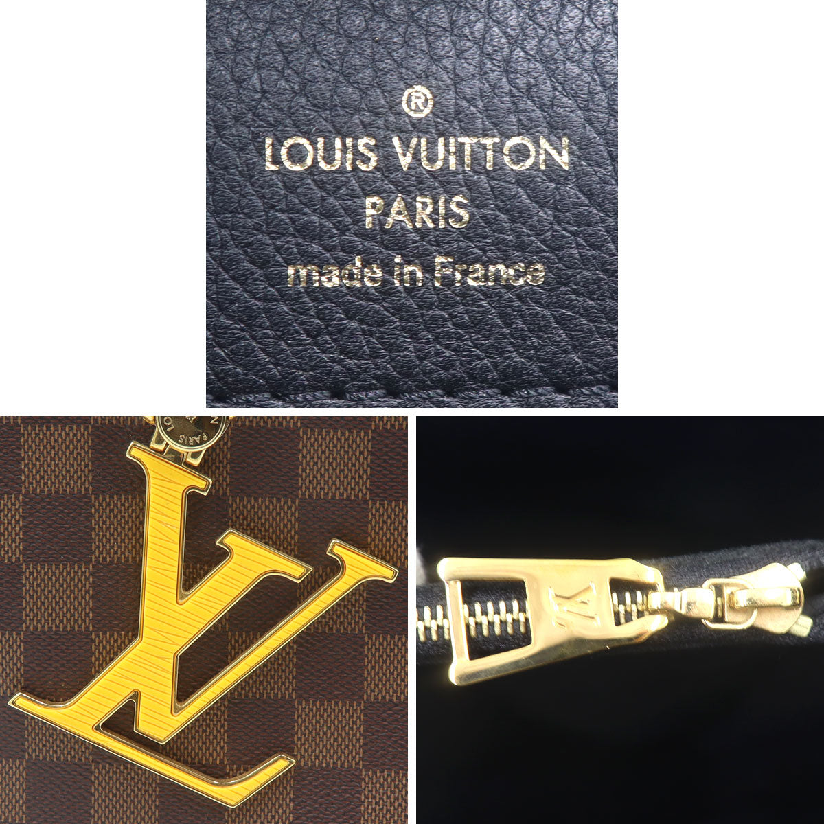 ルイ・ヴィトン(LOUIS VUITTON) ダミエ LVリバーサイド N40050 W34cm×H25cm×D12.5cm レディース(中古)