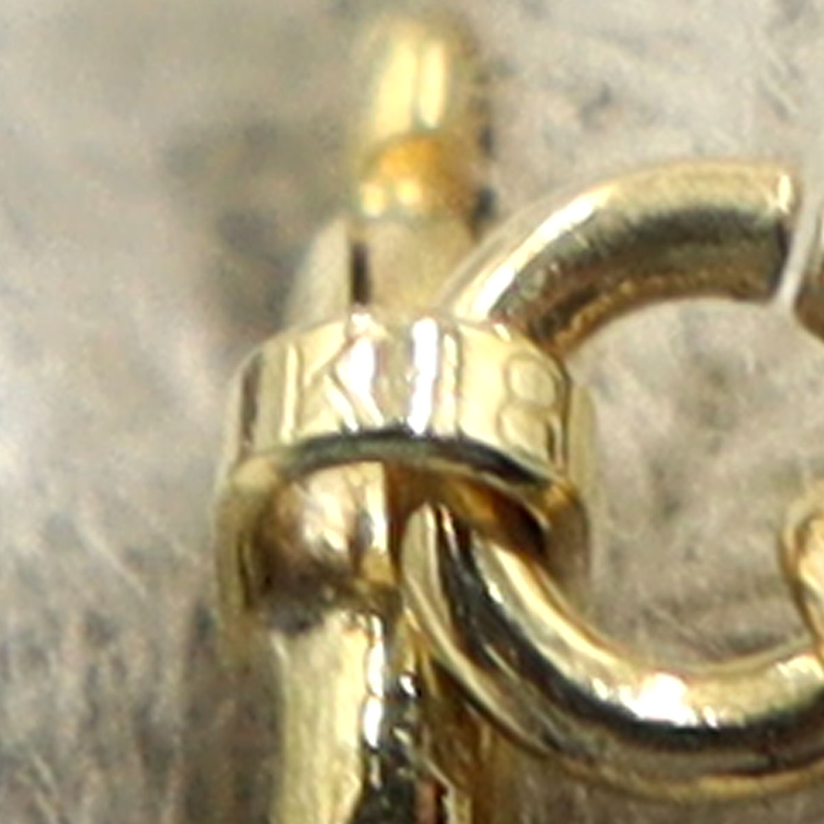 K18/Pt デザインブレスレット 腕回り17.5cm 重量4.70g レディース(中古)