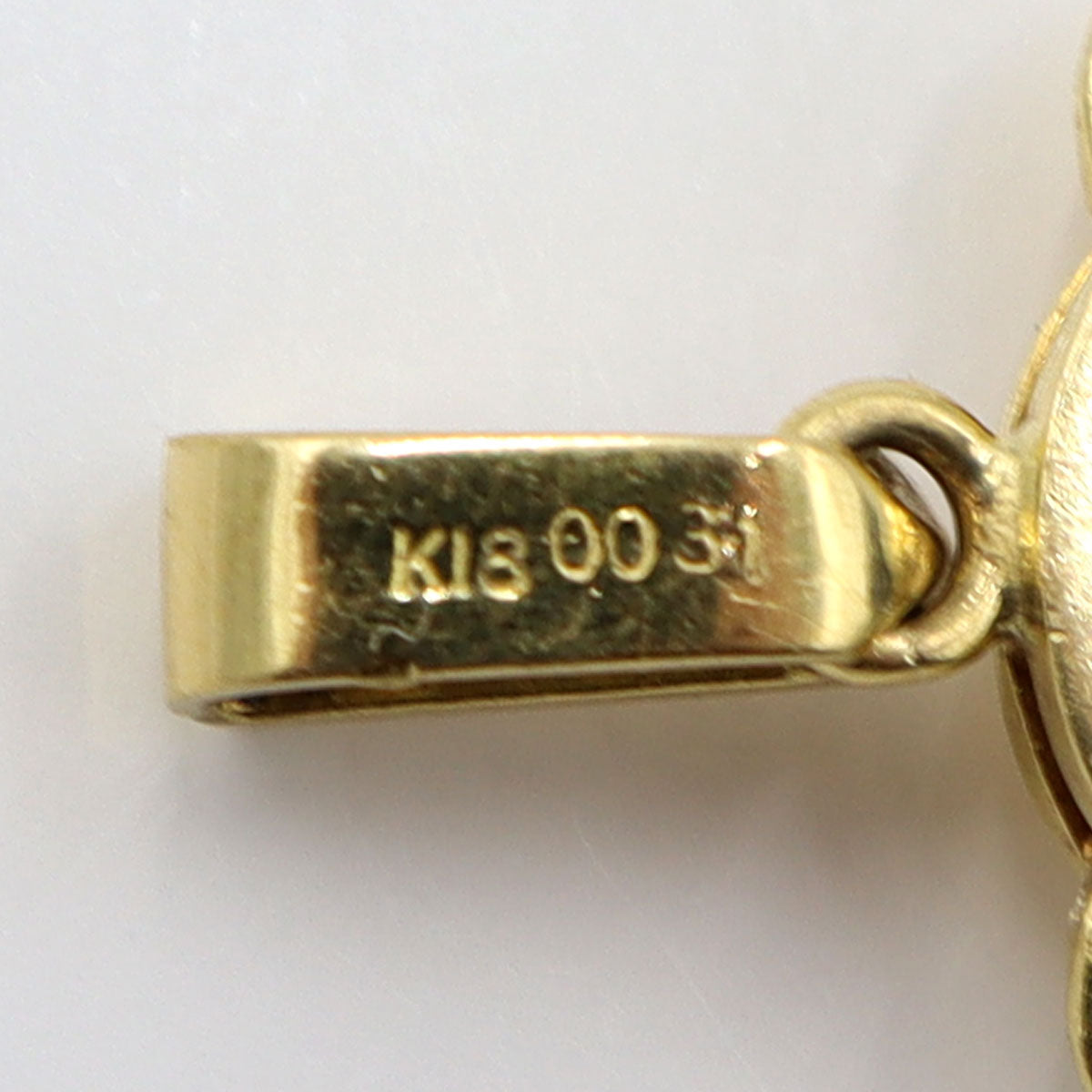 K18ダイヤモンドペンダントトップ「ベアー」 D0.031ct 重量9.65g レディース(中古)