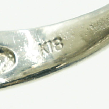 Pt900/K18ピンキーリング　リングサイズ5号　重量3.75g　レディース（中古）
