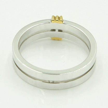 モーブッサン(MAUBOUSSIN)　750ファッションリング　　リングサイズ15号(56)　重量7.07ｇ　メンズ　レディース（中古）