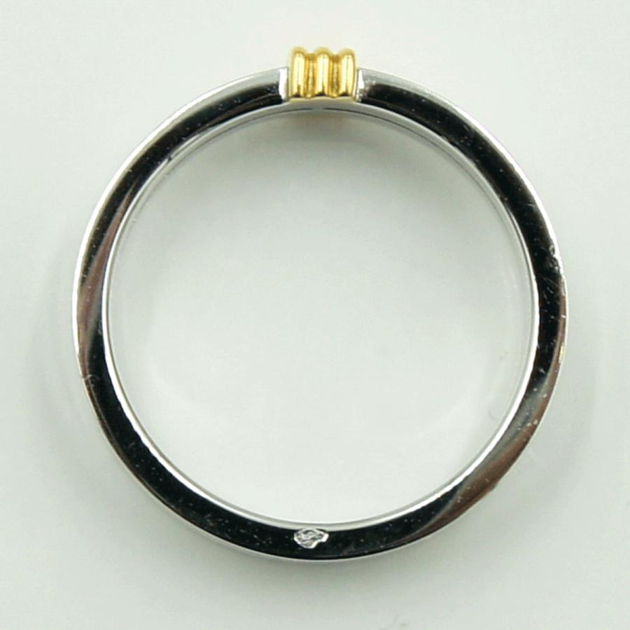 モーブッサン(MAUBOUSSIN)　750ファッションリング　　リングサイズ15号(56)　重量7.07ｇ　メンズ　レディース（中古）