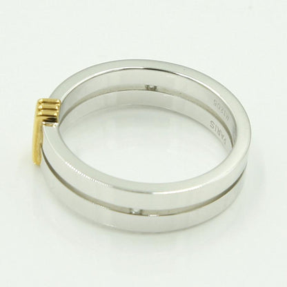 モーブッサン(MAUBOUSSIN)　750ファッションリング　　リングサイズ15号(56)　重量7.07ｇ　メンズ　レディース（中古）