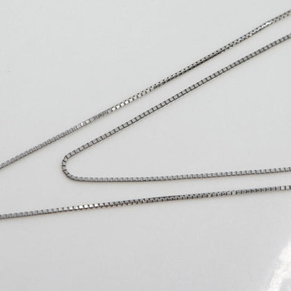 K18WGダイヤペンダントネックレス　D0.70ct　ネック長さ:44cm　重量4.96ｇ(石の重量を含む) (中古)