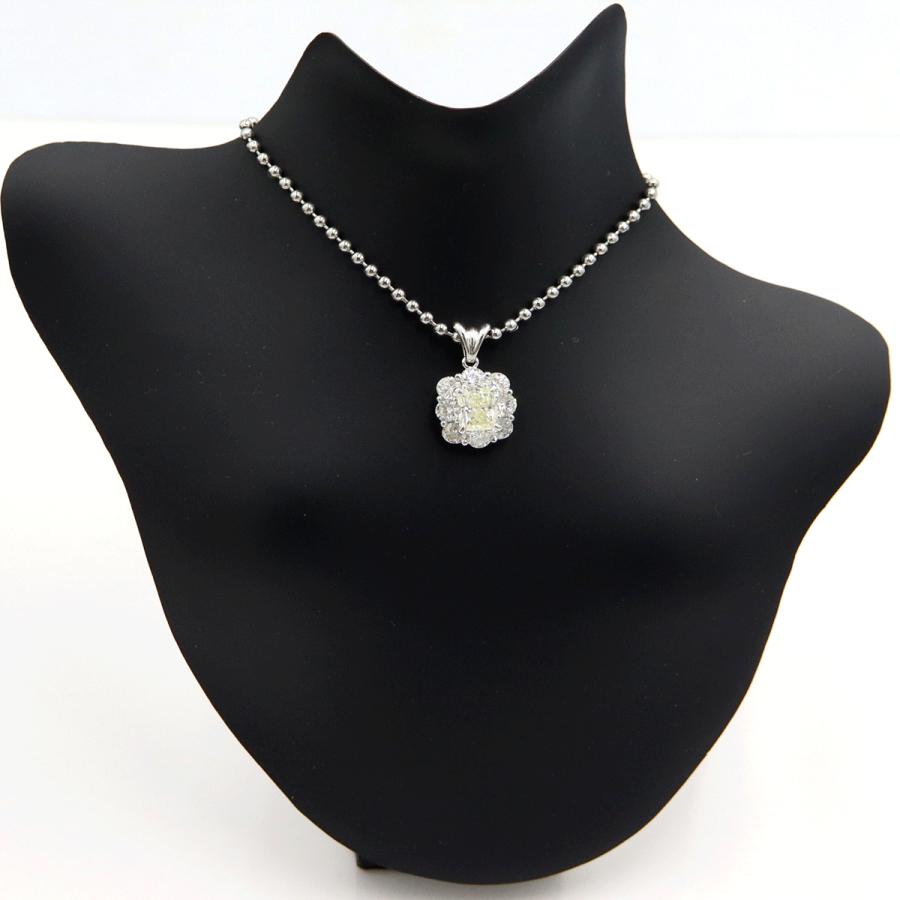 Pt900ダイヤモンドペンダントトップ　D1.035ct　1.20ct　重量2.69ｇ(石の重量含む)（中古）