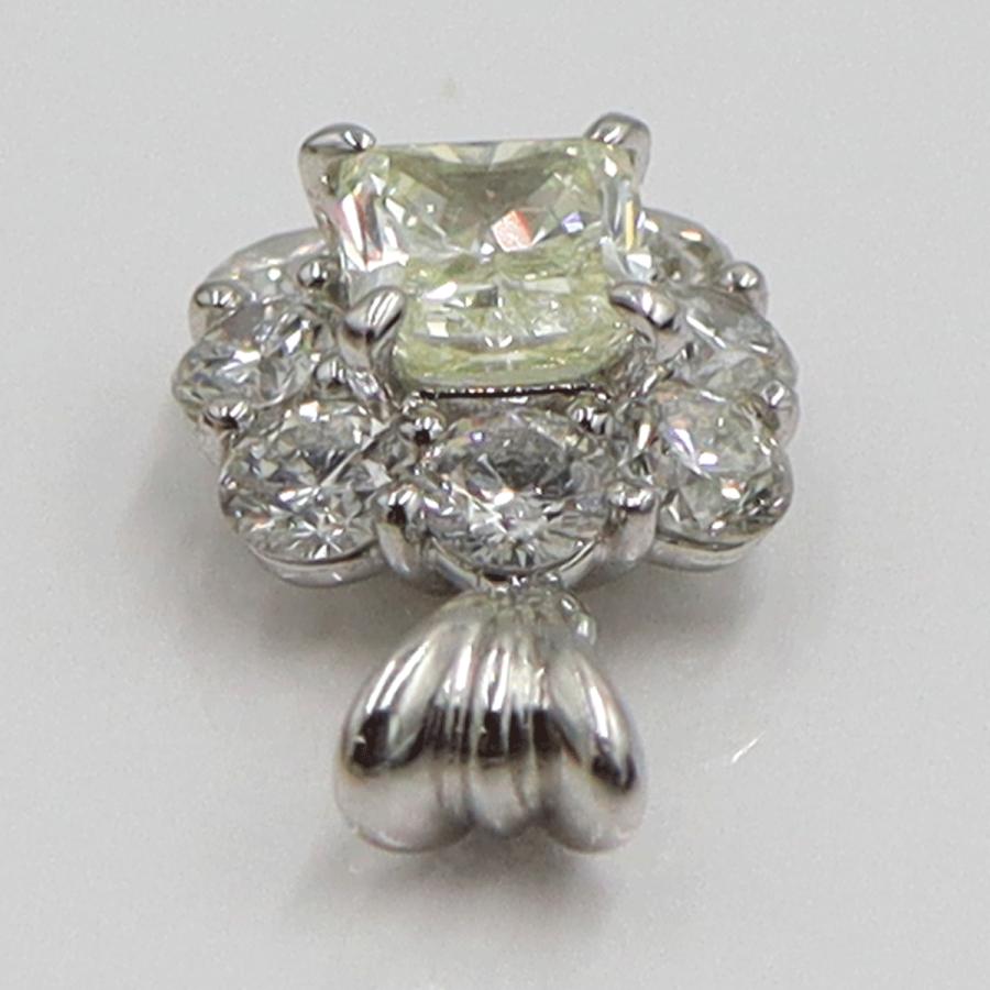 Pt900ダイヤモンドペンダントトップ　D1.035ct　1.20ct　重量2.69ｇ(石の重量含む)（中古）