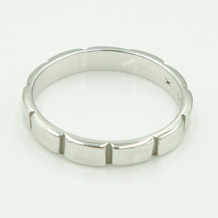 モーブッサン(MAUBOUSSIN)　750ファッションリング　リングサイズ18号　重量3.49ｇ　メンズ　レディース（中古）