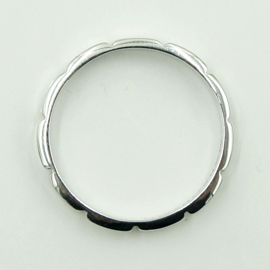 モーブッサン(MAUBOUSSIN)　750ファッションリング　リングサイズ18号　重量3.49ｇ　メンズ　レディース（中古）