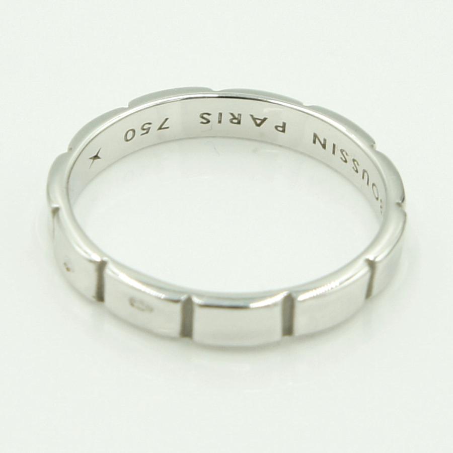 モーブッサン(MAUBOUSSIN)　750ファッションリング　リングサイズ18号　重量3.49ｇ　メンズ　レディース（中古）