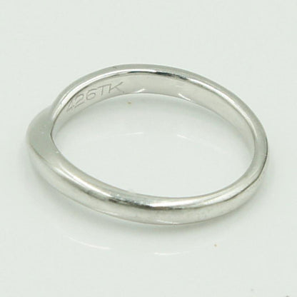 K18WGファッションリング　リングサイズ7号　重量2.40ｇ　レディース（中古）