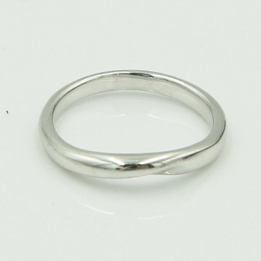 K18WGファッションリング　リングサイズ7号　重量2.40ｇ　レディース（中古）