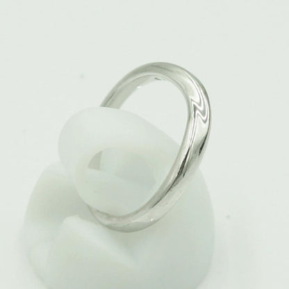 K18WGファッションリング　リングサイズ7号　重量2.40ｇ　レディース（中古）