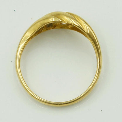 K18ファッションリング　リングサイズ11号　重量2.91g　レディース（中古）