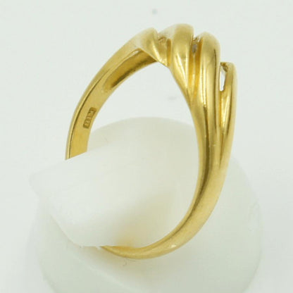 K18ファッションリング　リングサイズ11号　重量2.91g　レディース（中古）