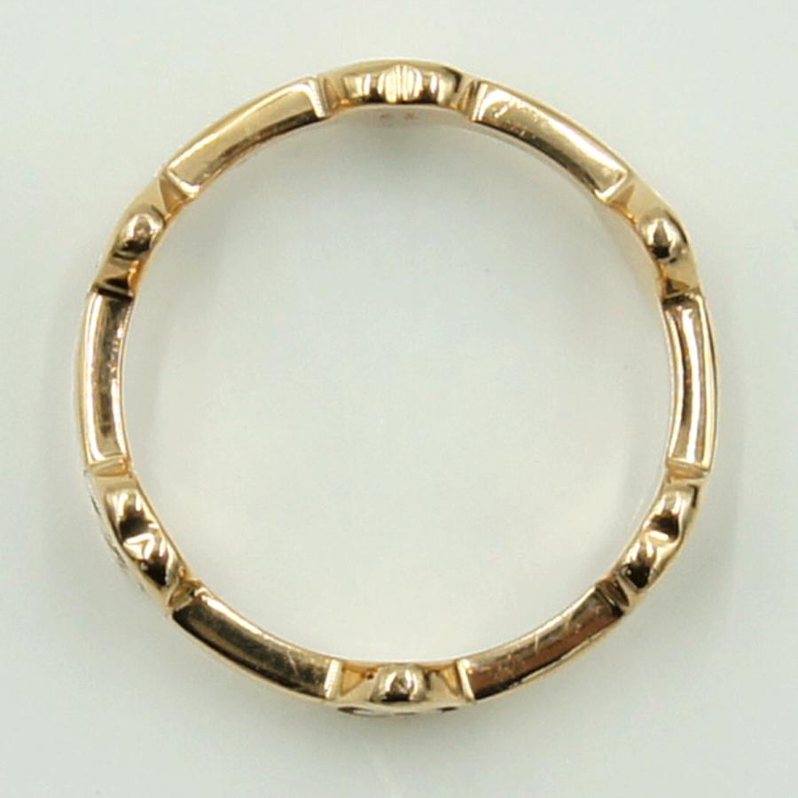 グッチ（GUCCI）750 GGリング　リングサイズ11号　重量2.80g　レディース（中古）