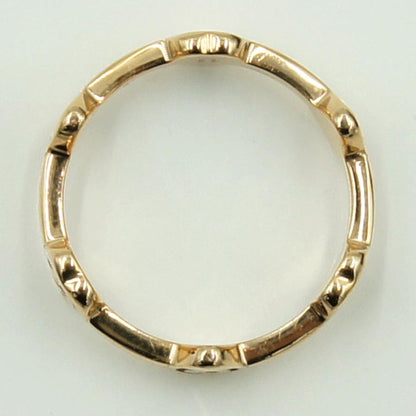 グッチ（GUCCI）750 GGリング　リングサイズ11号　重量2.80g　レディース（中古）