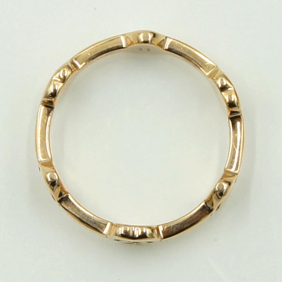 グッチ（GUCCI）750 GGリング　リングサイズ11号　重量2.80g　レディース（中古）