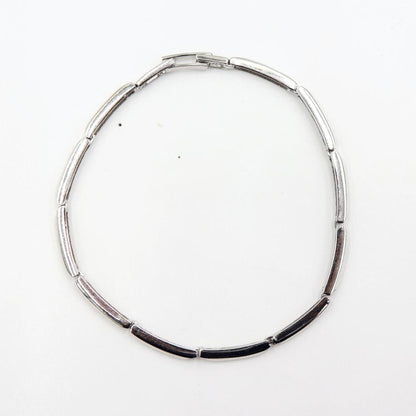 K18WGダイヤモンドブレスレット　D0.10ct　長さ16.5cm　重量6.05ｇ(石の重量含む)（中古）