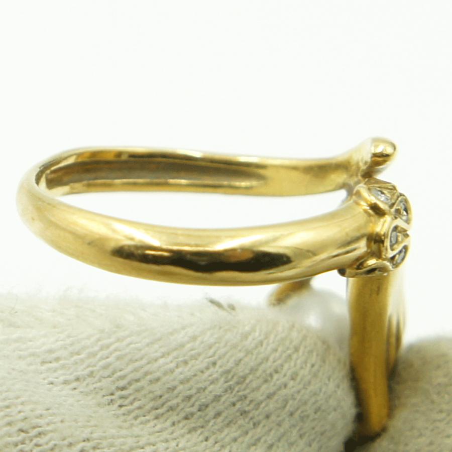 カレライカレラ（Carrera y Carrera）カレライカレラ750パールリング　「ライトハンド」　リングサイズ11号　レディース（中古）