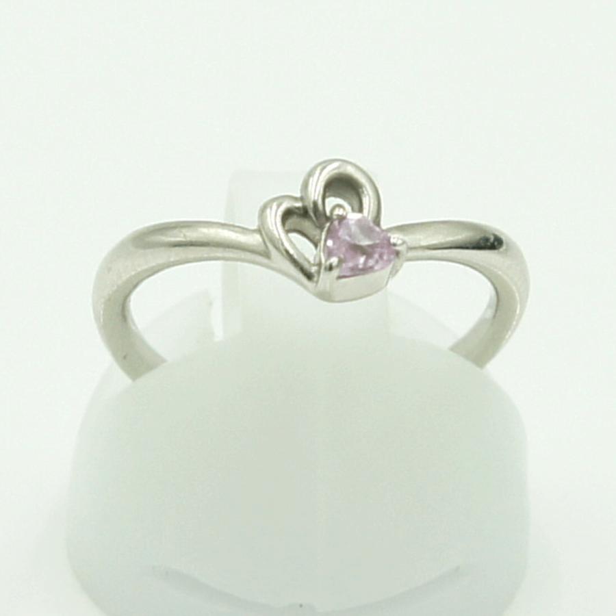 ヨンドシー(４℃)　Pt950トルマリンリング　リングサイズ8号　重量3.07ｇ(石の重力含む)　レディース（中古）