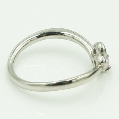 ヨンドシー(４℃)　Pt950トルマリンリング　リングサイズ8号　重量3.07ｇ(石の重力含む)　レディース（中古）