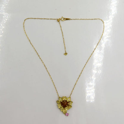 K18オパールペンダントネックレス　OP2.87ct　S0.54ct　ネックレス長さ44cm　重量9.10ｇ(石の重量含む)　レディース(中古)