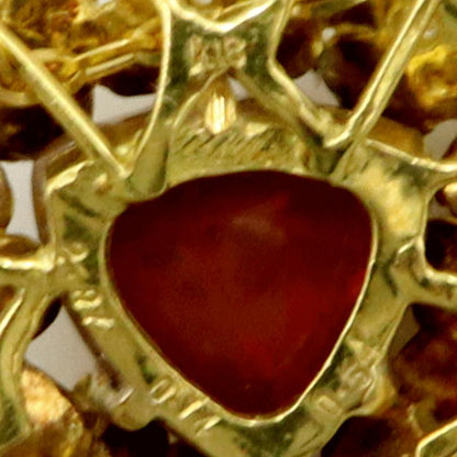 K18オパールペンダントネックレス　OP2.87ct　S0.54ct　ネックレス長さ44cm　重量9.10ｇ(石の重量含む)　レディース(中古)