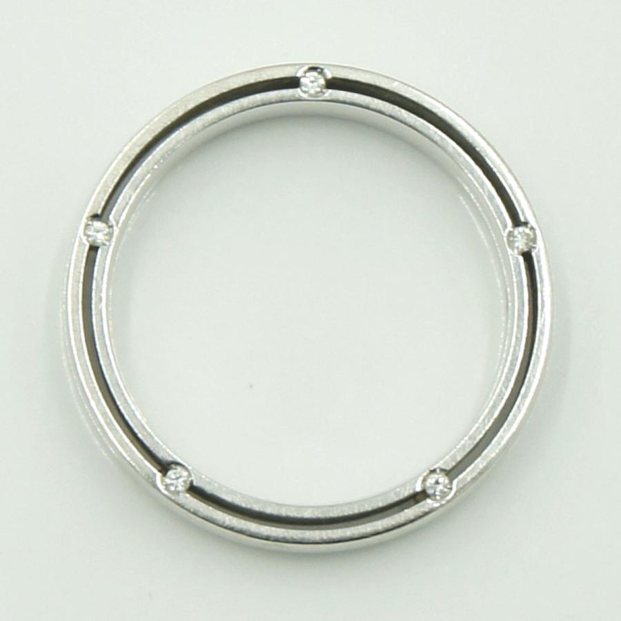 ダミアーニ（DAMIANI） D.Side750リング　リングサイズ23号　重量7.30ｇ(石の重量含む)　メンズ（中古）