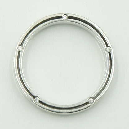 ダミアーニ（DAMIANI） D.Side750リング　リングサイズ23号　重量7.30ｇ(石の重量含む)　メンズ（中古）